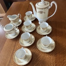 Vintage Noritake China Ivory & Gold Tea/Coffe...