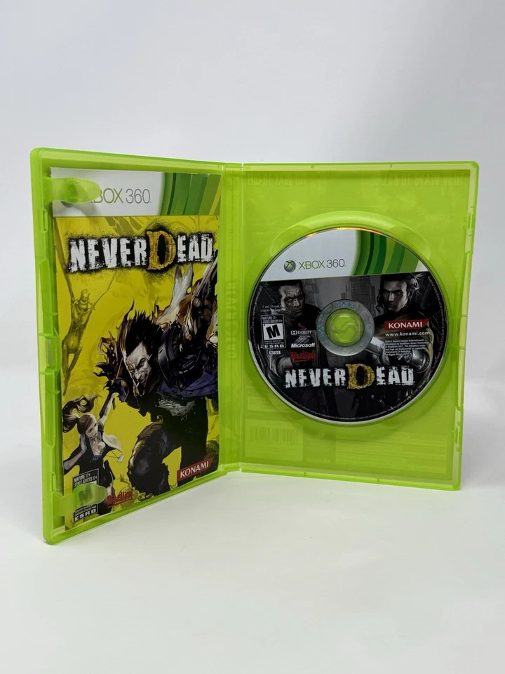 NeverDead (No Scratches) for Microsoft Xbox 360 - Complete CIB - Ships Same Day - Image 3 of 4
