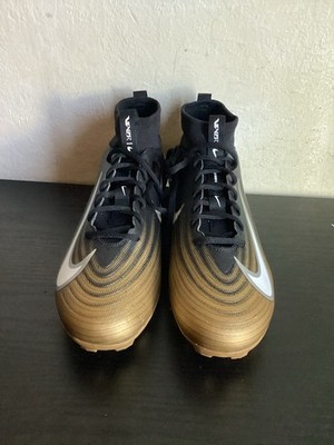 Nike Air Zoom Vapor Pro 1 Mens 8.5 Black Gold Football Cleats Modern FB3298-003 Buy Nike Air Zoom Vapor Pro 1  main image 4