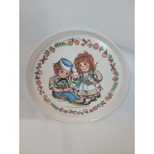 Raggedy Ann Andy 1969 Plate 3101 Vintage Oneida