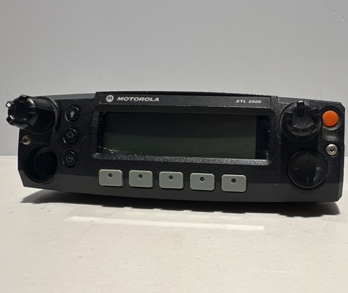Motorola XTL 2500 Commercial Mobile Two-Way Radio Transceiver, Black