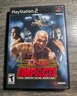 TNA Impact (Sony PlayStation 2, 2008) PS2 Complete W/ Manual CIB TESTED