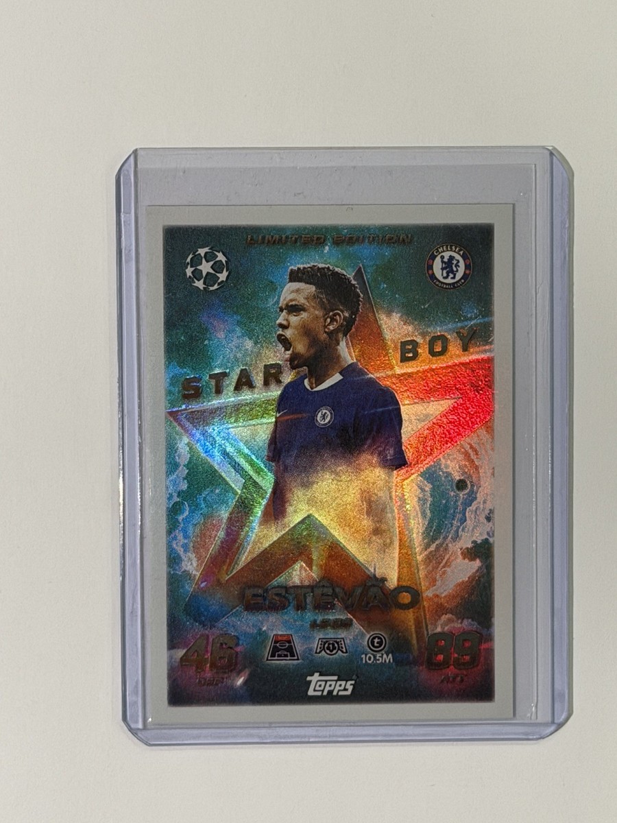2025-26 Topps Match Attax Estevao RC Star Boy Limited Edition