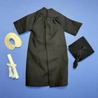 Vintage BARBIE #945 Graduation Gown Outfit w/ Hat Diploma Collar