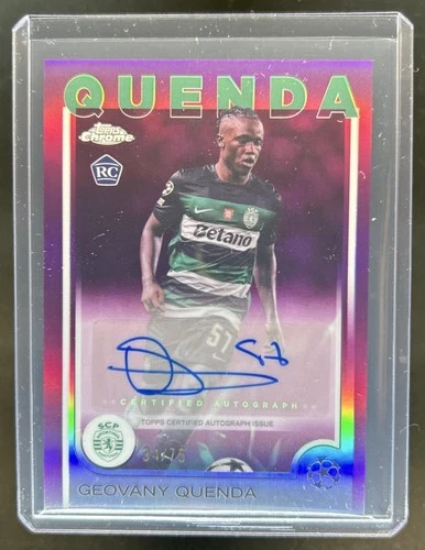 2024 Topps Chrome Geovany Quenda Refractor