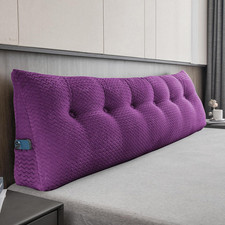 Large Bolster Triangular Headboard Wedge Backrest Positioning Support Bed Rest R