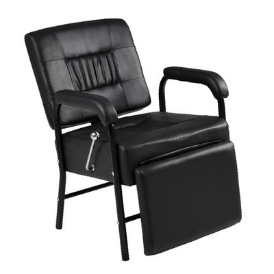 Shampoo Chair with Footrest for Salon, Reclining Salon Chair for Barber & Hair
