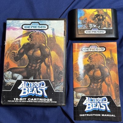 Altered Beast (Sega Genesis, 1989) CIB with booklet