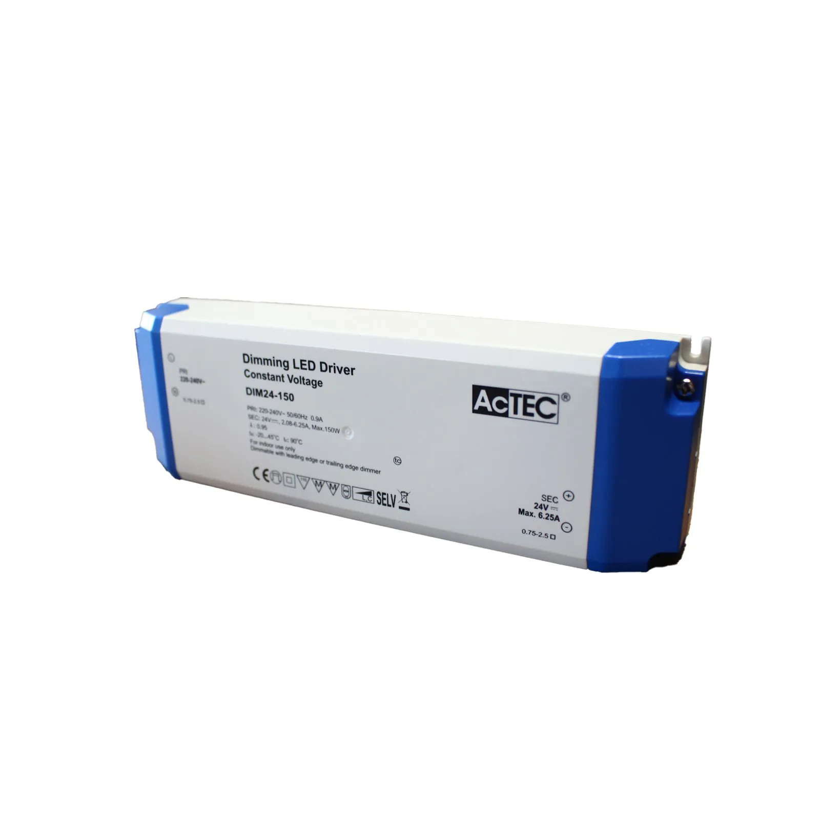 Alimentatore Dimmerabile Con Triac Dimmer Taglio di Fase DC 24V 100W Per Strisci
