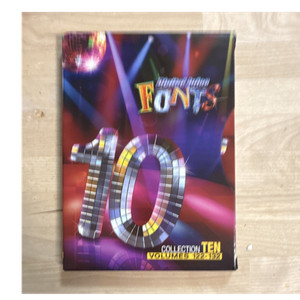 Digital Juice  FONTS Collection 10 Volumes 122-132 CD
