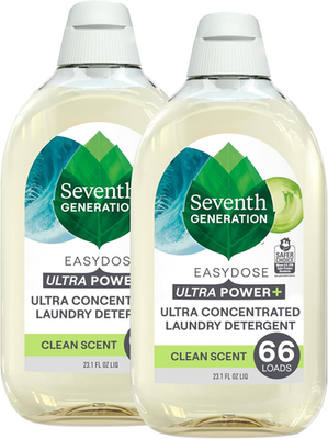 #ad Laundry Detergent Ultra Concentrated Clean Scent Oz 2 Pack 132 Loads Clear ... $32.95