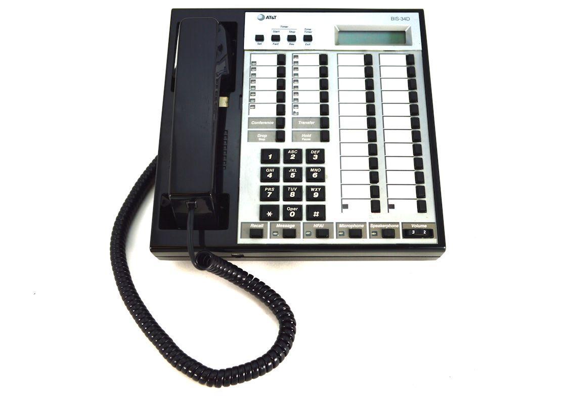 Fully Refurbished Avaya Merlin BIS 34D Display Phone (Black)