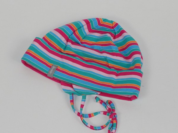 Sterntaler Beanie MäDchen 51 Blau MüTze Gestreift Kinder Mit Streifen Haube-image