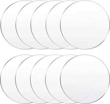 10 Pieces 6 Inch Clear Acrylic Circle Sheet Acrylic round Disc Acrylic Circle