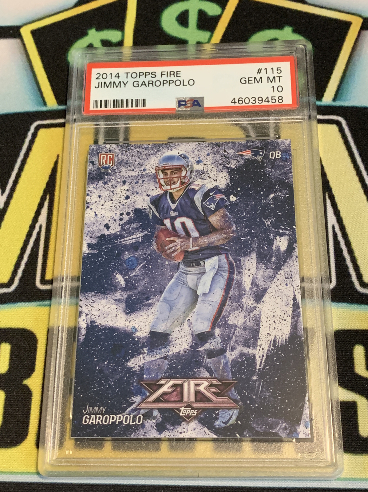 2014 Topps Fire JIMMY GAROPPOLO RC PSA 10 💎🚀