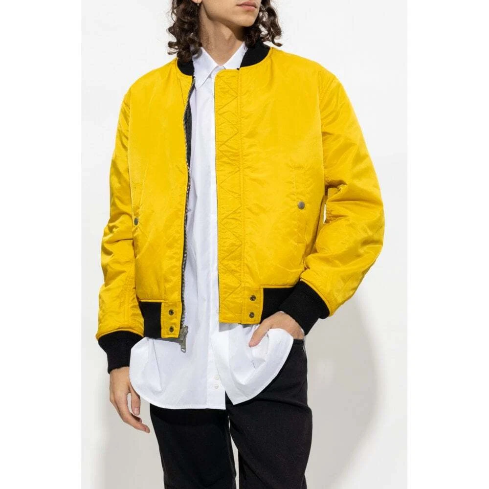 Diesel J-Fighters-NW Reversible Black/Yellow Bomber Jacket