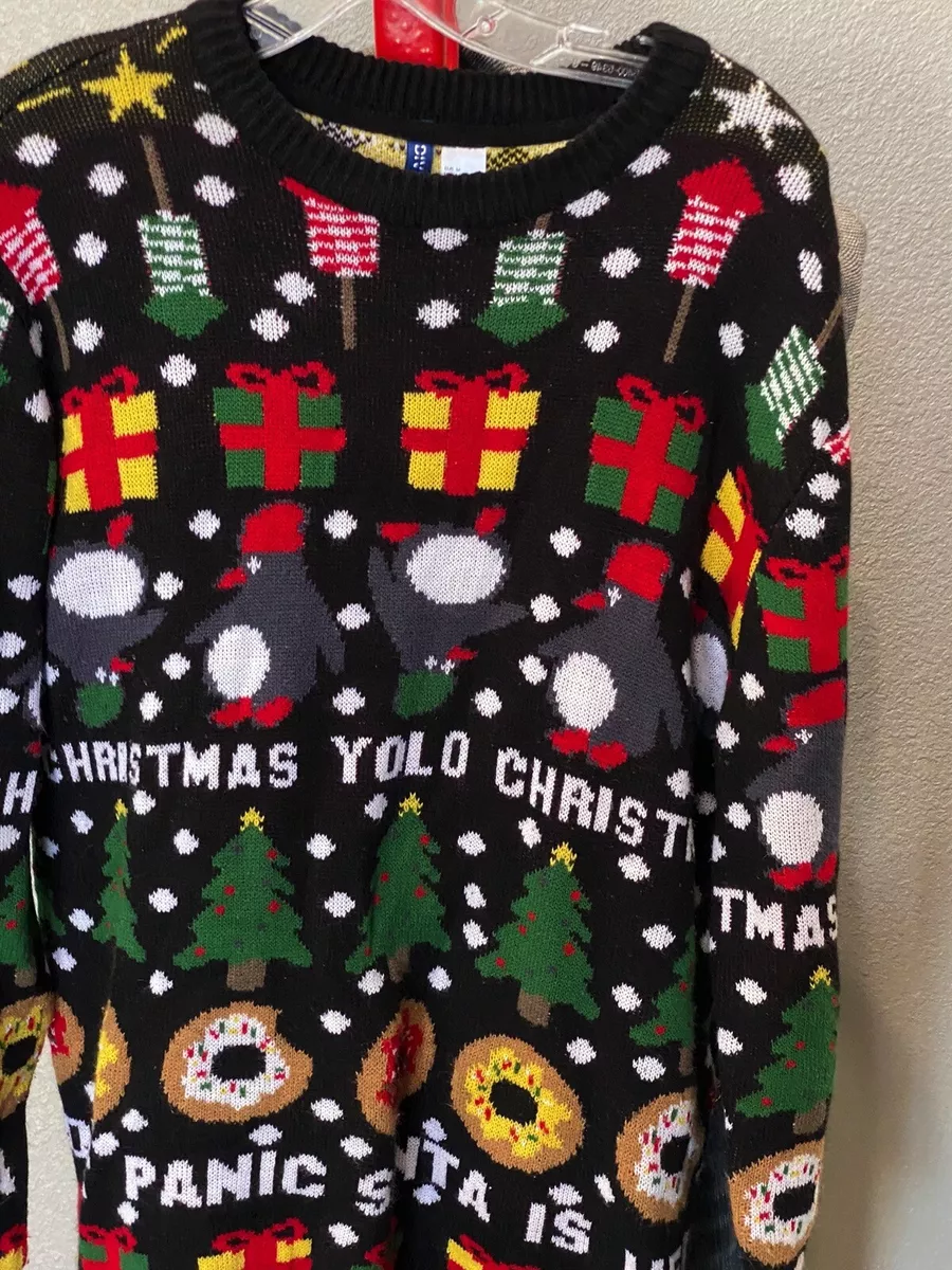Christmas sweater h and cheap m