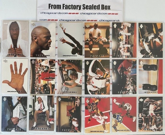 1994 Upper Deck Rare Air Michael Jordan 90cd Set BoxFresh with #89 Menendez Bros - Image 3 of 4