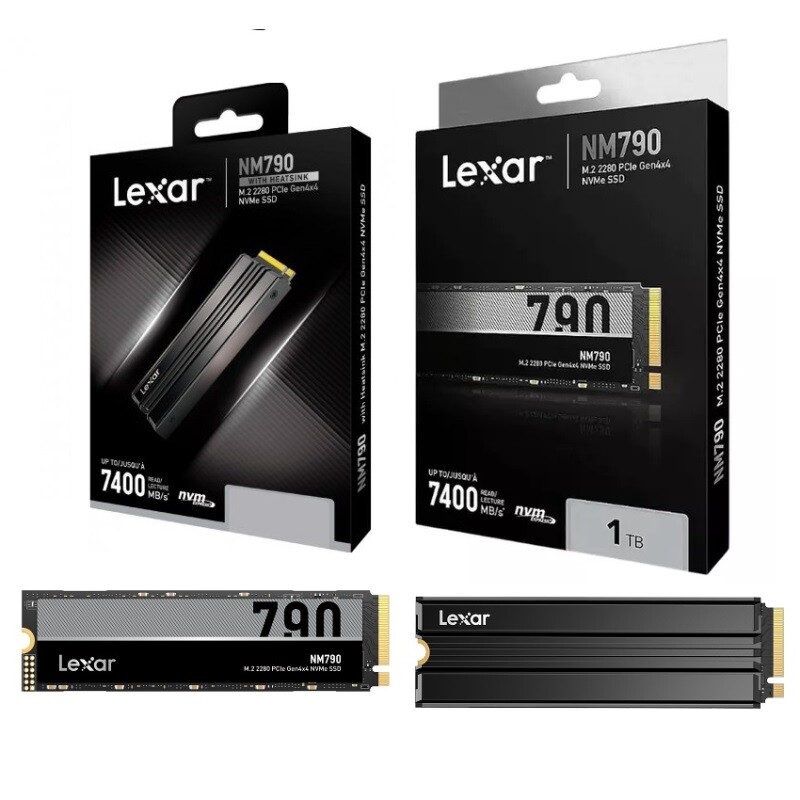 Lexar NM790 4TB NVMe SSD（M.2 2280 / PCIe Gen4）（ノートPC用） SSD