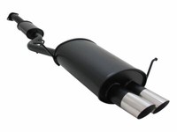 Novus Sportauspuff Gruppe N 2X76Mm Ms-Design BMW E36 Compact (3/CG) 318Ti