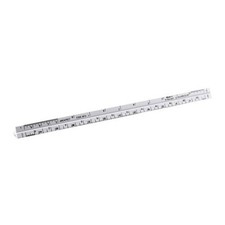 Alumicolor Architect Triangle Pocket Scale Ruler 6" Silver Draft School Office