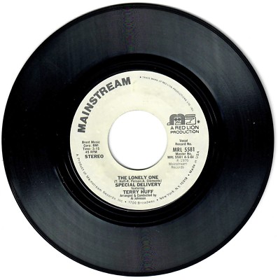Special Delivery Featuring Terry Huff 1976 Mainstream 45rpm The Lonely One