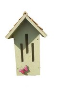Butterfly House Small (Sage, 12", Bird Houses by Mark, Made in USA