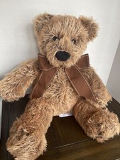 FAO Schwarz Teddy Bear Plush , 22 Toy Bear Brown, Classic Plush Stuffed Animal