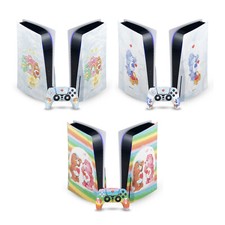 OFFICIAL CARE BEARS CLASSIC VINYL SKIN DECAL FOR SONY PS5 DISC EDITION BUNDLE
