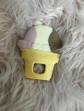 Little toader Neapolitan Ice Cream Cone Teether Baby