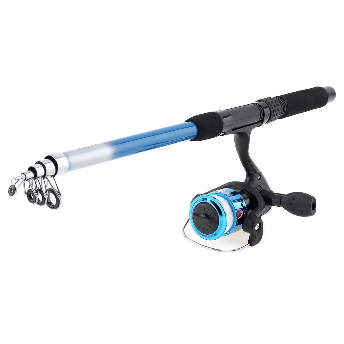 Fishing Rod and Reel Combos with Carrying Bag for Saltwater Freshwater Fishing