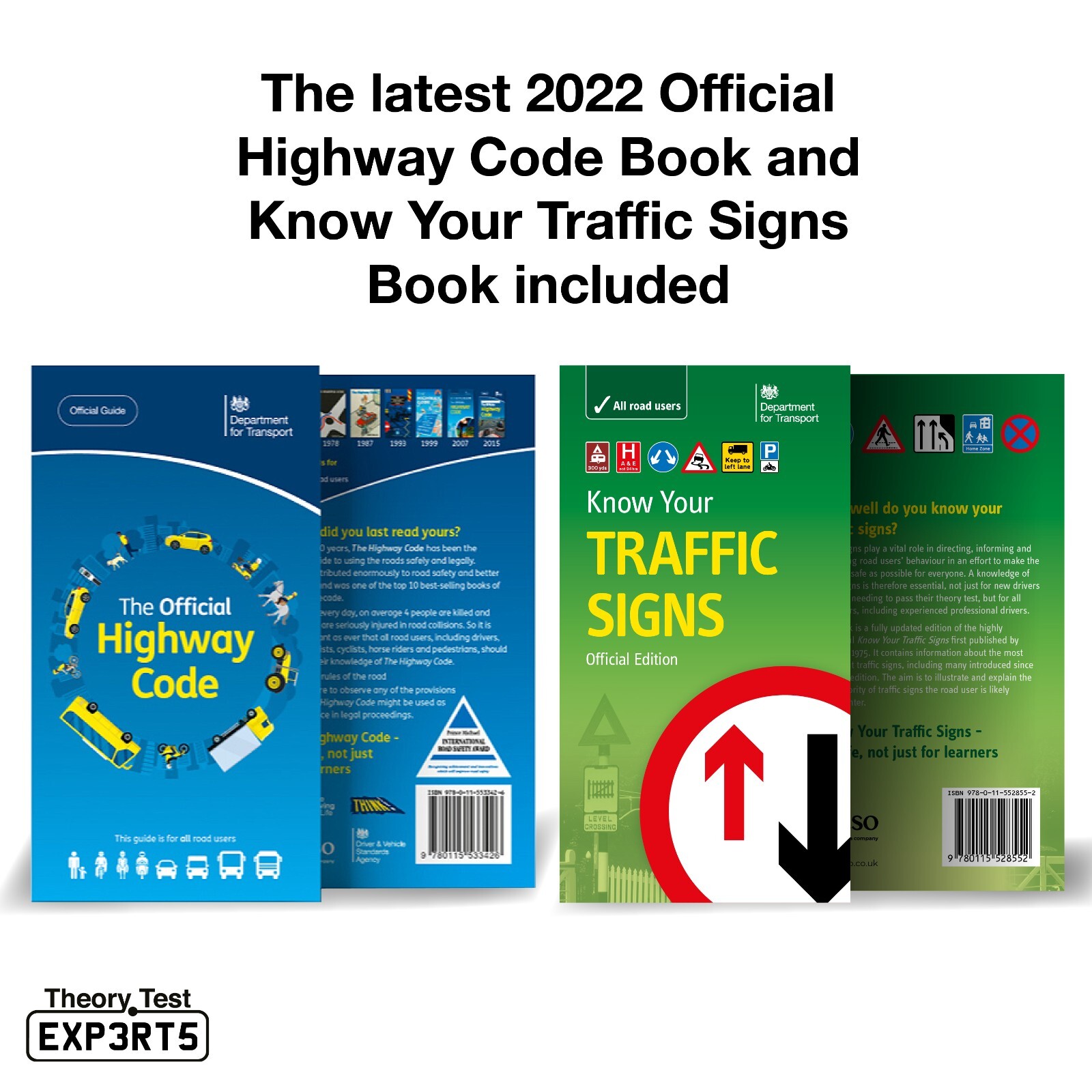 Highway Code 2023, Know Your Traffic Signs Book, Road Signs Flashcards