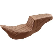 Saddlemen GelCore Brown Extended Reach LS Step-Up Seat for Harley Touring 08-23