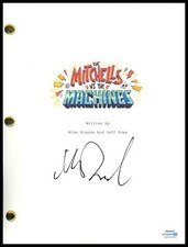 Michael Rianda "The Mitchells vs the Machines" AUTOGRAPH Signed Screenplay ACOA