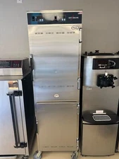 Used 2016 Alto-Shaam 1000-UP Mobile 16 Pan Dutch Door Heated Holding Cabinet - 1