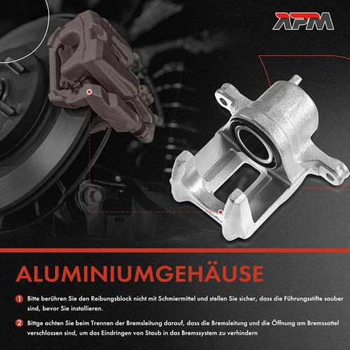 2x Bremssattel Vorne L+R 54mm für VW Golf III 1H1 1E7 1H5 Golf IV 1E7 Vento 1H2 - Bild 2 von 7