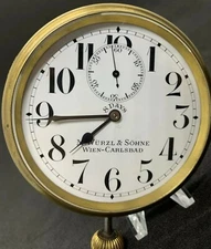 M. WÜRZL & SÖHNE WIEN CARLSBAD 8 DAY 77.5 GOLIATH