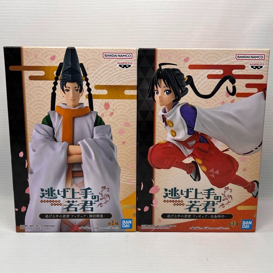 The Elusive Samurai Suwa Yorishige Hojo Tokiyuki Figure Set JAPAN