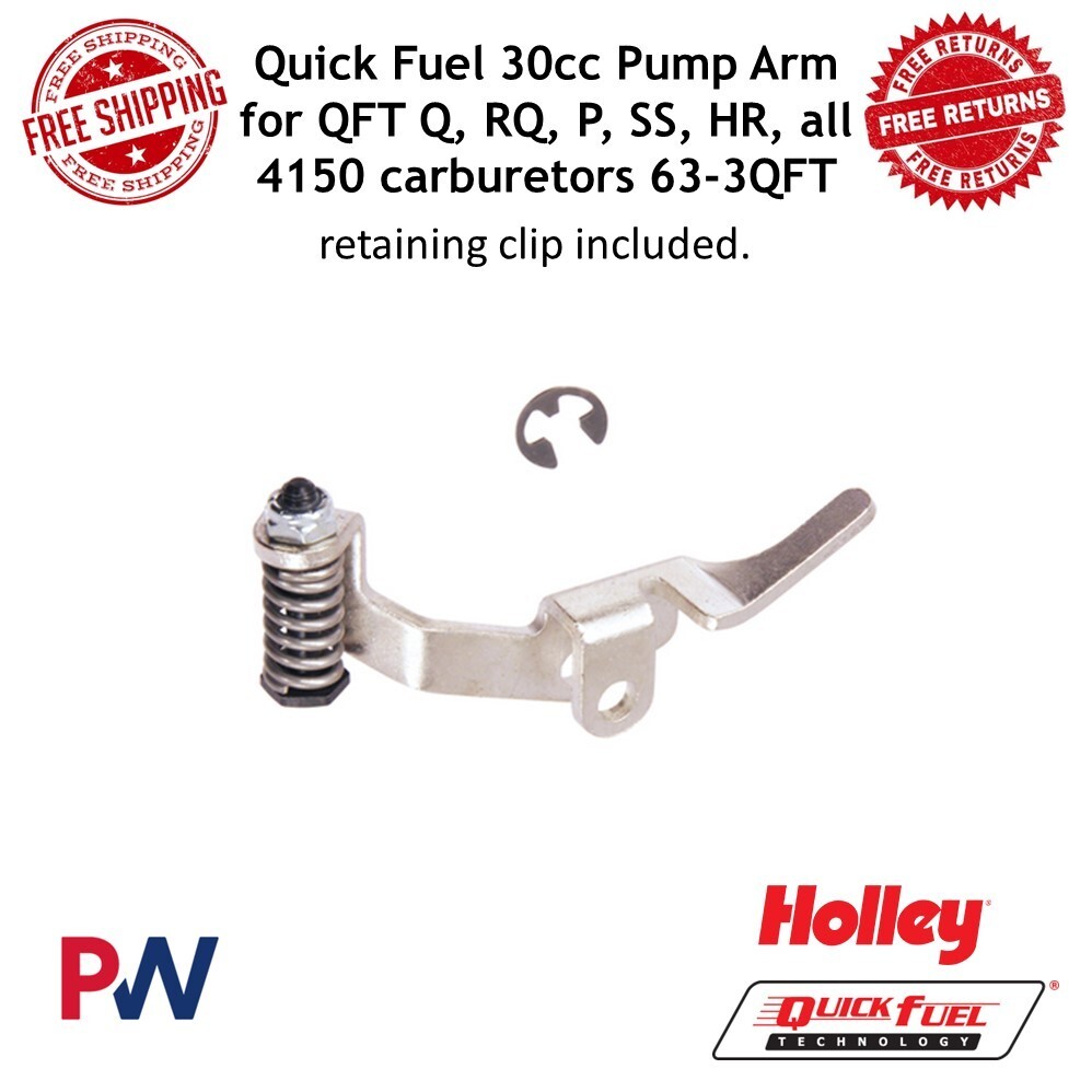 Quick Fuel Technology Accelerator Pump Arm 30cc 63-3QFT Quick Fuel Technology Accelerator Pump Arm 30cc 63-3QFT