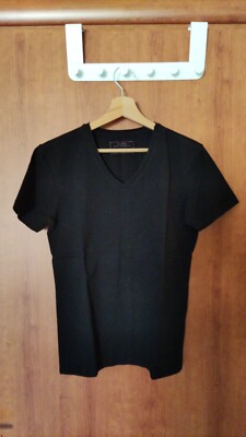 maglia scollo a v uomo Zara Taglia M Colore Nero | eBay