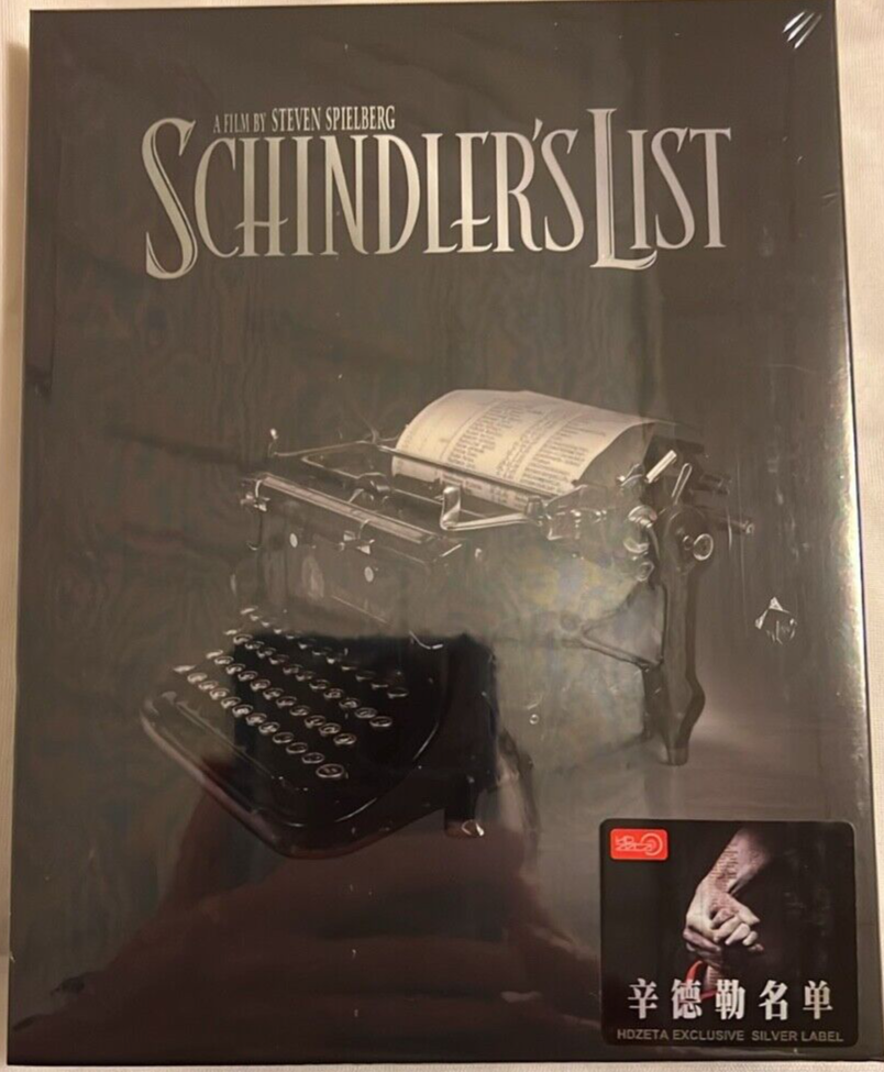 Schindler's List 4K UHD Steelbook HDzeta Silver Label 47 of 300 | eBay