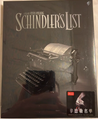 Schindler's List 4K UHD Steelbook HDzeta Silver Label 47 of 300 | eBay