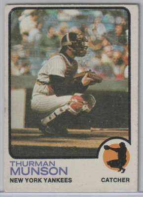 D5292 : 1973 Topps Baseball #142, Munson, VF