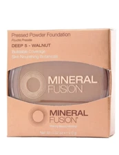 Mineral Fusion - Pressed Powder Foundation Deep 5 - Walnut - 0.32 oz.