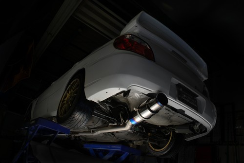 Tomei Expreme Titanium Muffler Kit for 2002-07 WRX / WRX STI US models - Picture 4 of 5