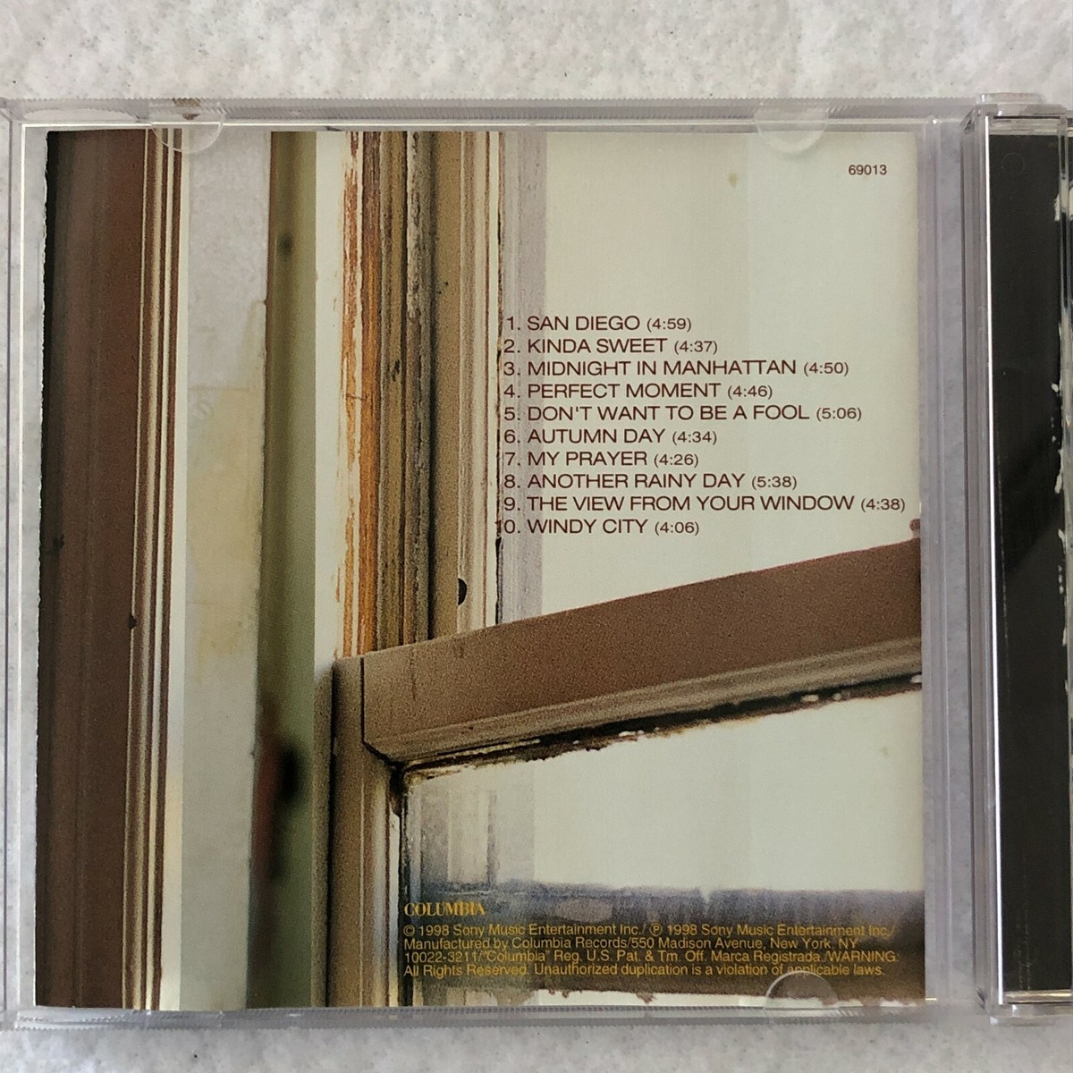 Peter White Perfect Moment CD Jazz 1990s 10 Song Studio