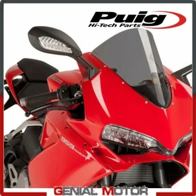 PARE-BRISE PUIG FUME FONCE 7621F DUCATI PANIGALE 959 2016 / 2019 - Photo 1/2