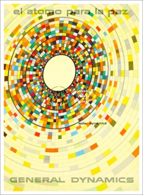 Affiche Vintage General Dynamics - Format 45x60 Cm - Neuf Sous Tube - Poster De Collection