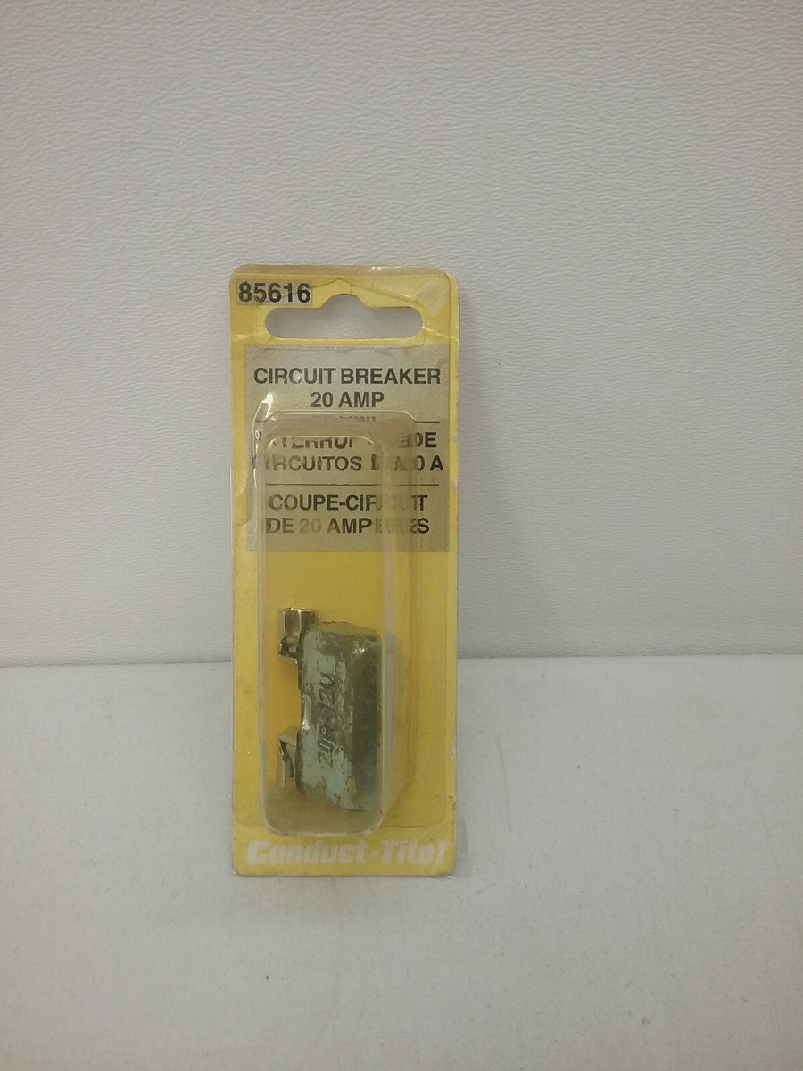 85616 Motormite Circuit Breaker 20 AMP | eBay UK
