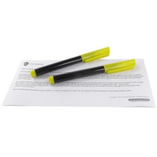  2 x Permanent Ultra Violet UV Marker Pen. Ultra Violet Security Markers